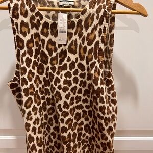 J. Crew Cashmere Sleeveless Sweater NWT